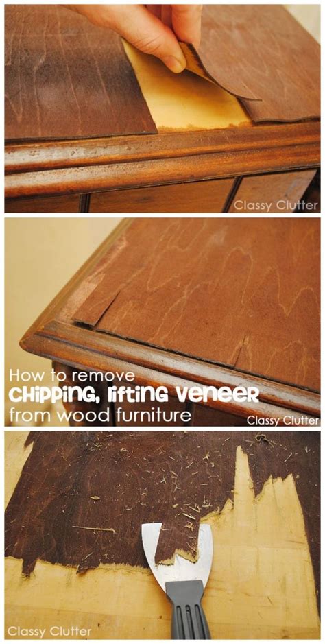 A seasoned pro tells you how to clean, repair and restore old worn finishes without messy chemical strippers. How to remove veneer from wood furniture (the easy way ...