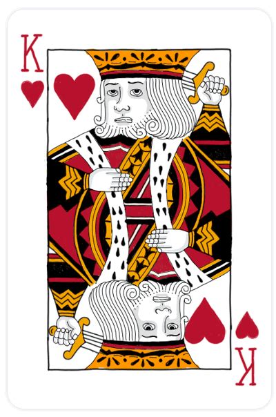 The cards are given, each has in hand what he has. King of Hearts - Creativity Fan Art (28662629) - Fanpop