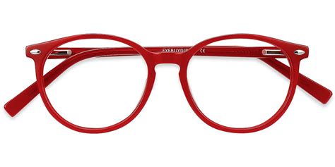 Blink Round Red Glasses For Women Eyebuydirect