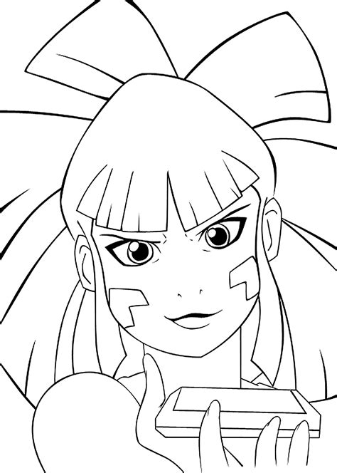 Redakai Anime Coloring Pages For Kids Printable Free Coloring Pages