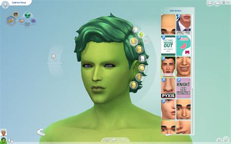 Sims 4 Alien Skin Tones