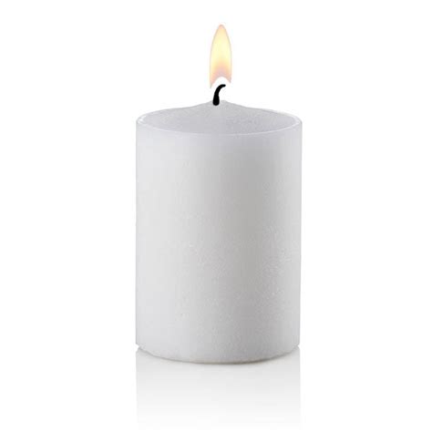 15 Hour White Votive Candles Straight Sided Set Of 144