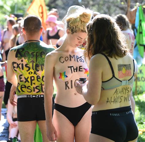 Why Australians Are So Obsessed With Naked Protests From Extinction