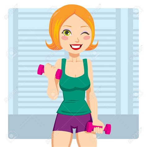 Black Woman Exercising Clipart Clipart Of Woman Working Out
