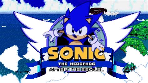 Title Screen Sonic After The Sequel Youtube