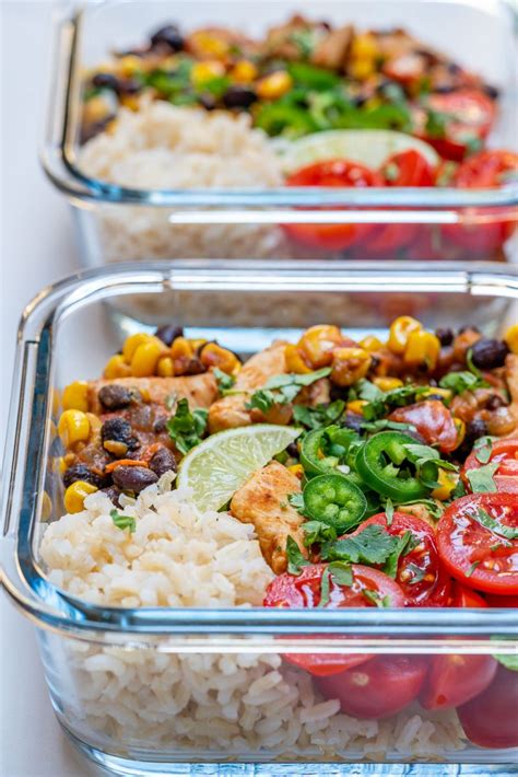 Creamy tuscan garlic chicken, filled with all the flavors of the restaurant classic, but with a. Mexi-Texi Chicken YUM Bowls areYour Perfect Meal Prep ...