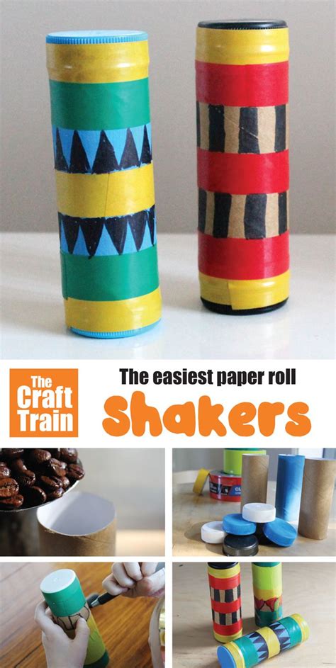How To Make A Shaker The Craft Train Instrument Craft Homemade Instruments Music Crafts