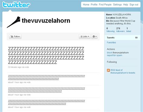 Kru Stuff Look Who S On Twitter Thevuvuzelahorn