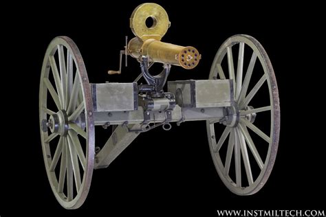 Historical Firearms The Gatling Gun Invented By Dr Richard Gatling In