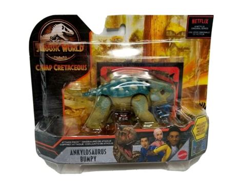 Jurassic World Toys Ankylosaurus Bumpy Camp Cretaceous 4 Inch Figurine