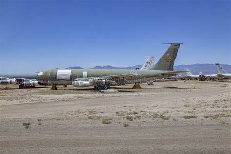 Davis Monthan Air Force Base Amarg Boneyard In Tucson Arizona