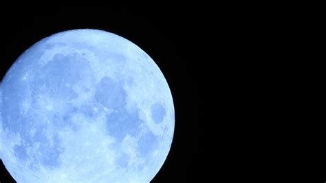 A Beautiful Blue Moon · Free Stock Video
