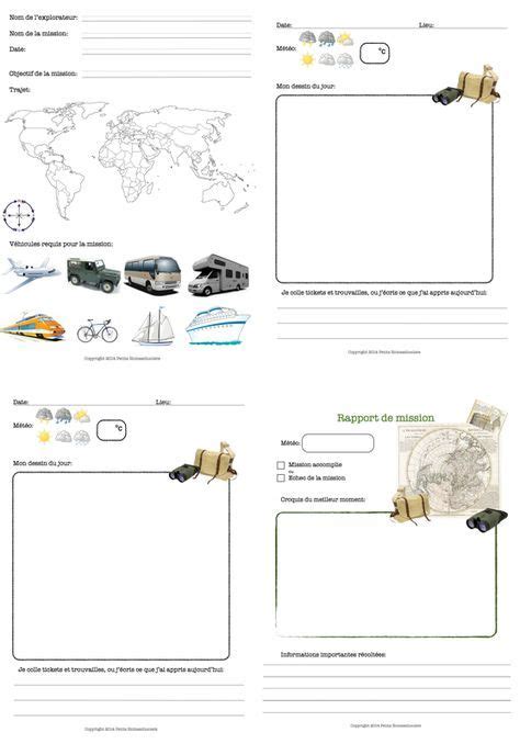Aust | american university of science & technology. carnet de voyage d'explorateur à imprimer | Carnet de ...