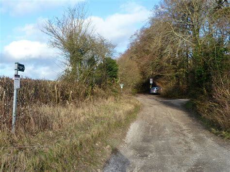 Icknield Way Heading East © Robin Webster Geograph Britain And Ireland