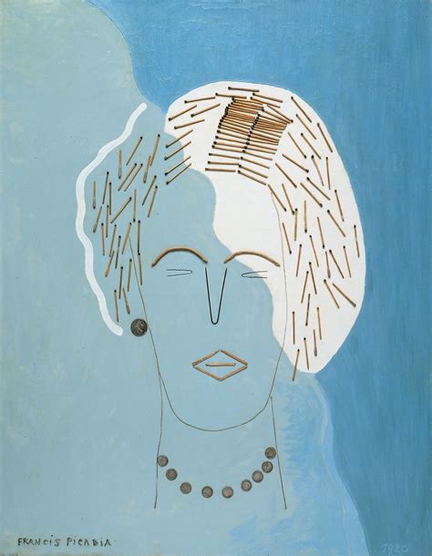 Untitled Match Woman I Francis Picabia 1920 Art Art Institute