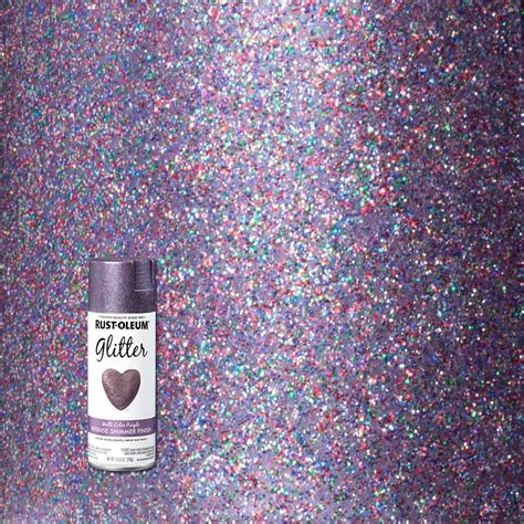 Rust Oleum Specialty Oz Multi Color Glitter Spray Paint The Home Depot
