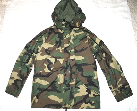 Us Military Ecwcs Gore Tex Cold Weather Woodland Camo Parka Medium Long