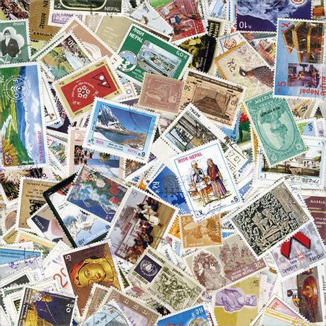 切手趣味の通信販売スタマガネット ネパール 800種 800種 外国切手
