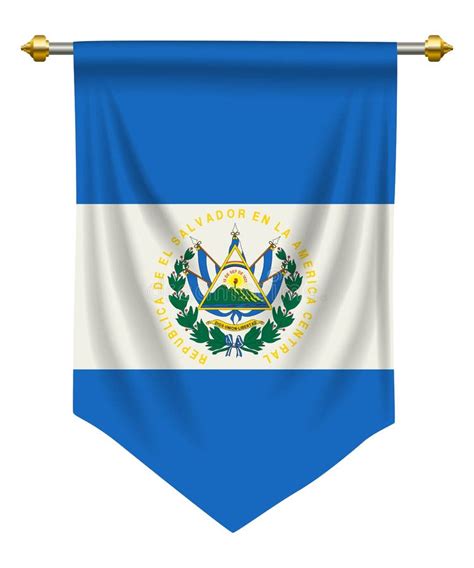 El Salvador Escudo De Armas De El Salvador Bandera De El Salvador