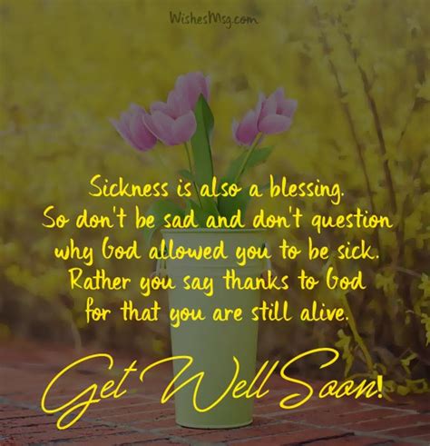 Get Well Soon Prayer