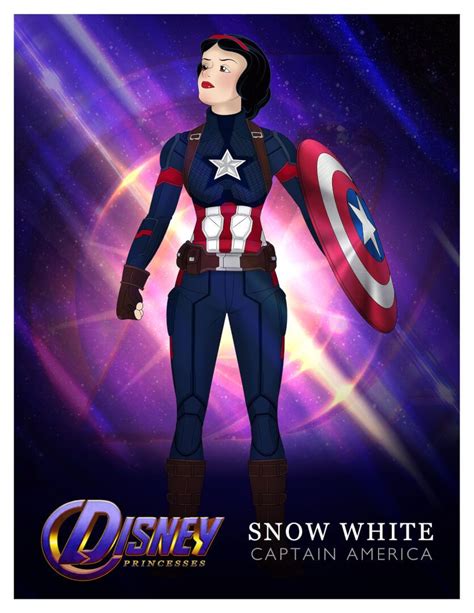 Disney Princesses Assemble As Marvel Avengers In A Heroic Mashup Disney Marvel Disney Pixar