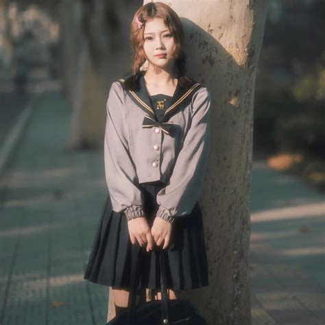 Fashion School Outfit Japanese Teen Girls Jk Uniforms Cosplay School