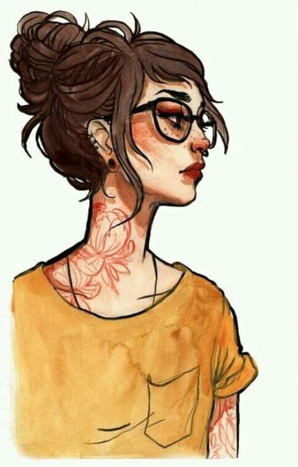 Drawing Hipster Girl Sketches Character Design 56 Ideas Boceto De