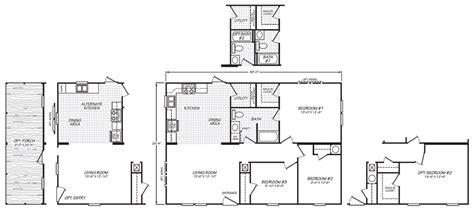 Double Wide Mobile Home Floor Plans Factory Select Homes