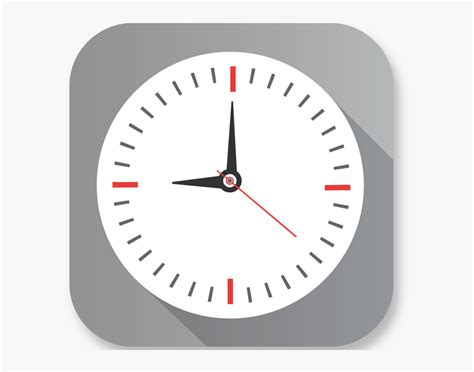 Clock Icon App Icon Ipad Clock Apple App Ios Icon Clock App Icon Png
