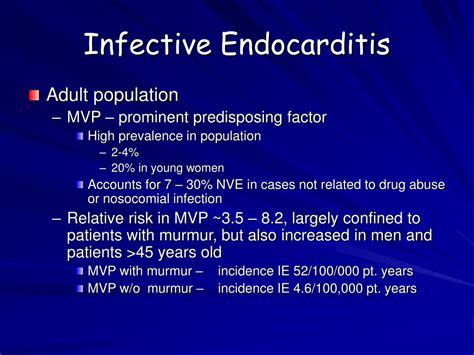 Ppt Infective Endocarditis Powerpoint Presentation Id625497