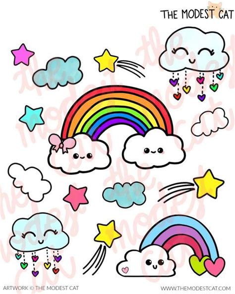 Pin By Grisselle P On Art In 2020 Rainbow Drawing Cute Doodle Art