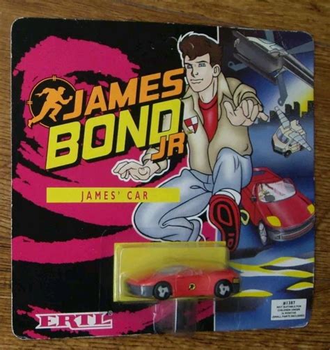 James Bond Jr Toy Car By Ertl Ertl Toy Car Comic Book Cover