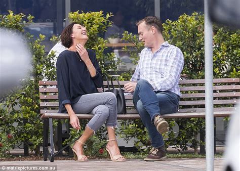 karl s ex wife cassandra thorburn shares a laugh daily mail online