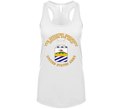 Army Coa 7th Infantry Willing And Able Ladies Tanktop Tanktop