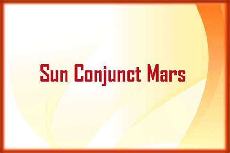 Sun Conjunct Mars Synastry Sun Conjunct Mars Trine Sextile Square The Public