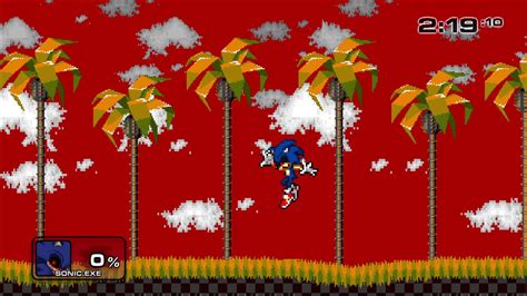 Sonicexe At Green Hill Zone Ssf2 Mod Youtube