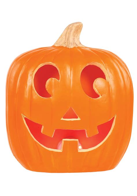 195 Cute Jack O Lantern With Light And Sounds Halloween Prop