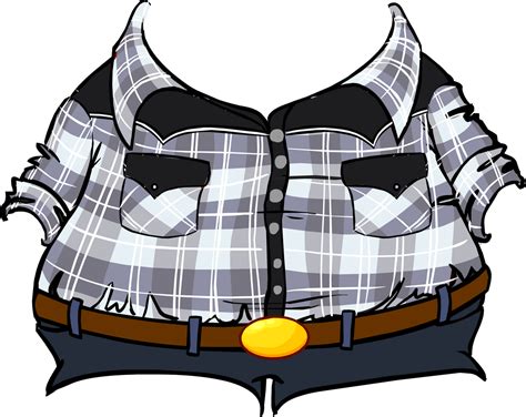 G Billy Plaid Shirt And Jeans Club Penguin Rewritten Wiki Fandom