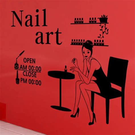 Dctal Nail Salon Sticker Spa Decal Posters Vinyl Wall Art Decals