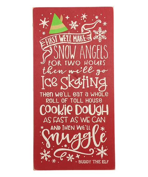 First Well Make Snow Angels Wall Sign Zulily