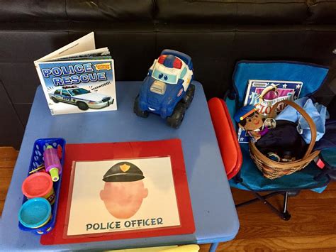 In Praise Of Play Community Helpers Theme Police Officers General Safety