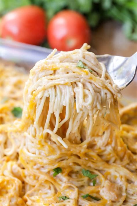 Easy Chicken Spaghetti Recipe Lil Luna