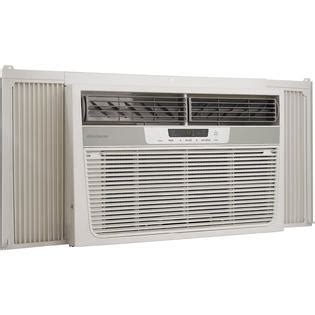 This 6000 btu window air conditioner offers low noise levels of 43 dba and is excellent for cooling spaces up to 250 sq.ft. Frigidaire FRA12EZU2 12,000 BTU 230-Volt Window-Mounted ...