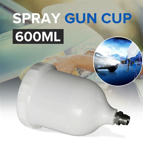 Spray Gun Pot Ml Paint Cup Replace For Devilbiss Gti Tekna Pro Pri