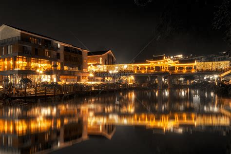 Night View Of West Street In Yangshuo Guilin Picture And Hd Photos