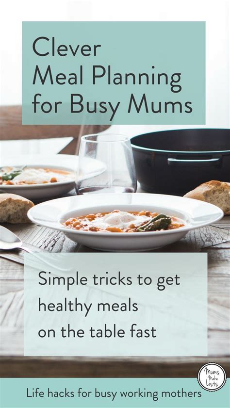 Clever Meal Planning Simple Tricks To Get Health Meals On The Table