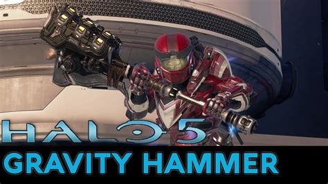 Halo 5 Guardians Weapon Showcase Gravity Hammer Youtube