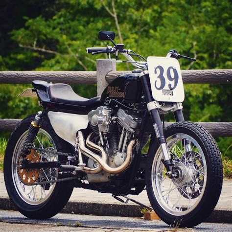 Xr39 Sportster Street Tracker By Belair Custom Bikebound