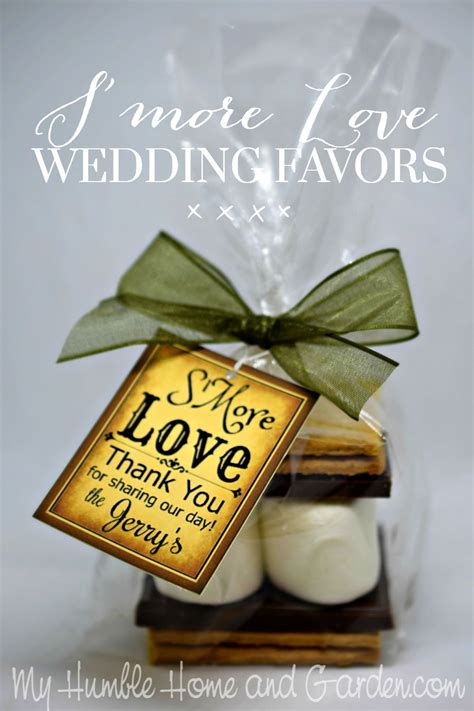 Smore Wedding Favors Your Guests Will Actually Want My Humble Home