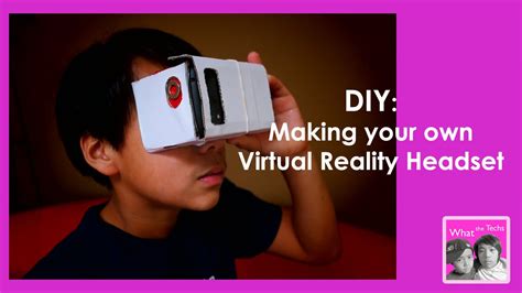 Diy How To Make A Cheap Vr Headset In 10 Minutes Youtube